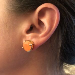 Kate Spade Coral Stud Earrings
